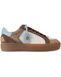 Kurt Geiger - Suede Southbank Tag Sneakers - Lyst