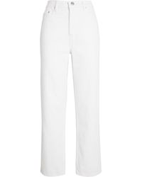 FRAME - Slouchy Mid-rise Straight Jeans - Lyst
