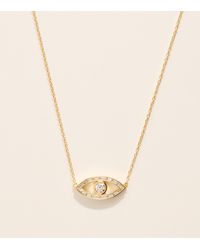 Jennifer Meyer - And Diamond Open Evil Eye Necklace - Lyst
