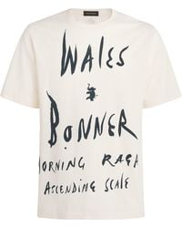 Wales Bonner - Cotton Raga T-Shirt - Lyst