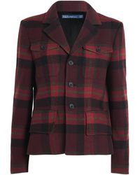 Polo Ralph Lauren - Wool-Blend Check Jacket - Lyst