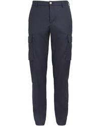 Paul & Shark - Virgin Wool Cargo Trousers - Lyst