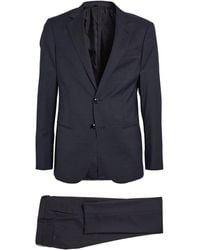 Giorgio Armani - Wool Single-Breasted Two-Piece Suit - Lyst