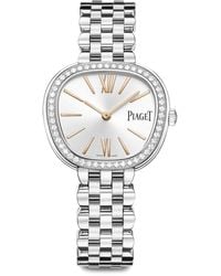 Piaget - Stainless Steel And Diamond Sixtie Watch - Lyst