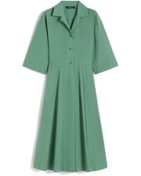Weekend by Maxmara - Cotton Midi Shirt Dress - Lyst