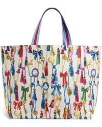 Harrods - Large Tassel Tote Bag - Lyst