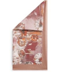 Colombo - Cashmere-Silk Printed Scarf - Lyst