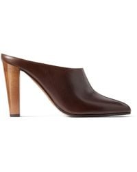 Ralph Lauren - Leather Ashtyn Mules 95 - Lyst