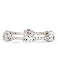Melissa Kaye - And Diamond Sadie Alternating Eternity Band - Lyst