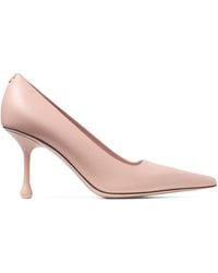 Jimmy Choo - Ixia 80 Leather Pumps - Lyst