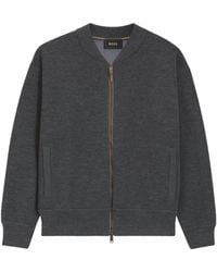 BOSS - Wool-Blend Bomber Jacket - Lyst