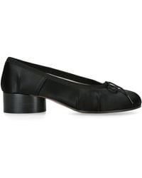 Maison Margiela - Satin Tabi Ballerina Pumps 30 - Lyst