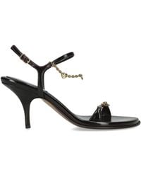 Chloé - Patent Leather Zia Heeled Sandals 80 - Lyst