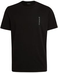 Moncler - Cotton Rib-neck T-shirt - Lyst