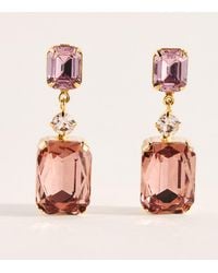 Jennifer Behr - Plated Justine Drop Earrings - Lyst