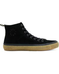 AllSaints - Suede Crister High-top Sneakers - Lyst