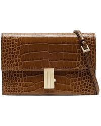 Tom Ford - Mini Croc-Embossed Leather Mia Shoulder Bag - Lyst