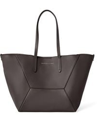 Brunello Cucinelli - Calfskin Bc Duo Tote Bag - Lyst