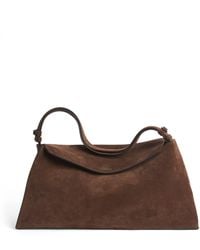 Studio Nicholson - Suede Shiboru Shoulder Bag - Lyst
