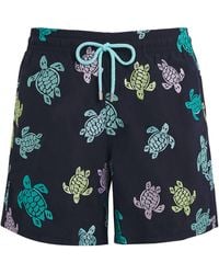 Vilebrequin - Embroidered Turtle Mistral Swim Shorts - Lyst