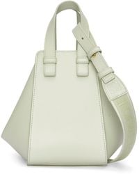 Loewe - Luxury Compact Hammock Bag In Satin Calfskin - Lyst