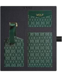 Wolf - Signature Passport Holder, Card Holder And Luggage Tag Gift Set - Lyst