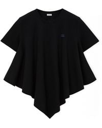Loewe - Cape-Detail T-Shirt - Lyst
