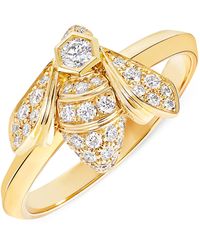 Chaumet - And Diamond Bee De Ring - Lyst