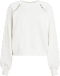 AllSaints - Organic Cotton Ewelina Sweatshirt - Lyst