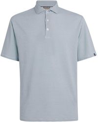 Kjus - Pima Cotton Printed Hollow Polo Shirt - Lyst
