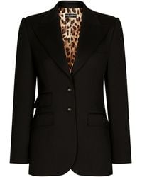 Dolce & Gabbana - 'Turlington' Blazer - Lyst