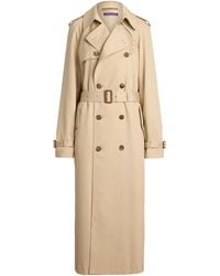 Ralph Lauren - Silk Cotton Trench Coat - Lyst