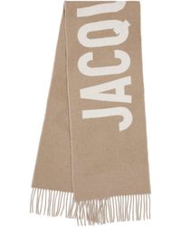 Jacquemus - Virgin Wool Logo Scarf - Lyst