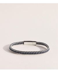 Tateossian - Sterling Woven Tris Bracelet - Lyst