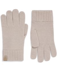 Brioni - Cashmere Leather-Detail Gloves - Lyst