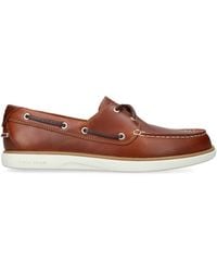 Cole Haan - Leather Grandprø Windward Boat Shoes - Lyst