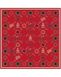 Cartier - Silk Diabolo De Scarf - Lyst