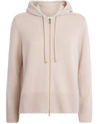 Eleventy - Cashmere Zip-Up Hoodie - Lyst