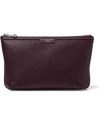 Aspinal of London - Leather Hudson Toiletry Bag - Lyst