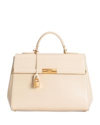 Dolce & Gabbana - Palmellato Leather Marlene Top-Handle Bag - Lyst