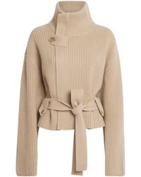 Brandon Maxwell - Cashmere Belted Neal Jacket - Lyst