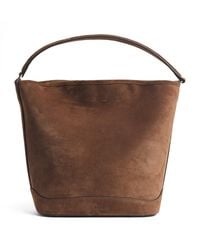 Sandro - Suede Tangoso Bucket Bag - Lyst