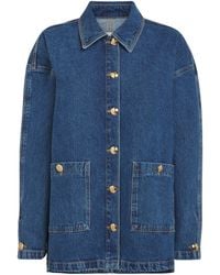 Anine Bing - Denim Luca Shirt Jacket - Lyst