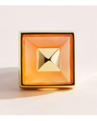 Eddie Borgo - Plated Sugarloaf Pyramid Ring - Lyst