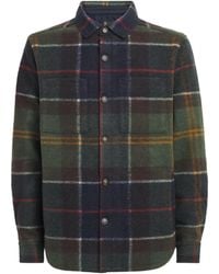 Barbour - Brushed Woodlane Check Overshirt - Lyst