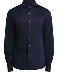 Isaia - Cotton Jersey Shirt - Lyst