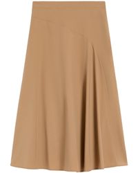 Weekend by Maxmara - Cotton Midi Skirt - Lyst