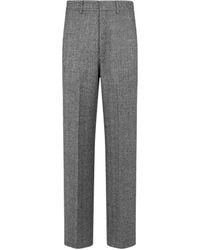 Tom Ford - Herringbone Tailored Trousers - Lyst