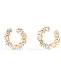 Suzanne Kalan - And Diamond Classic Cluster Stud Earrings - Lyst