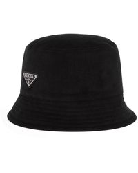 Prada - Corduroy Bucket Hat - Lyst